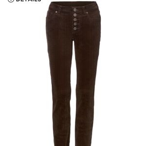 Button Fly Skinny Pants